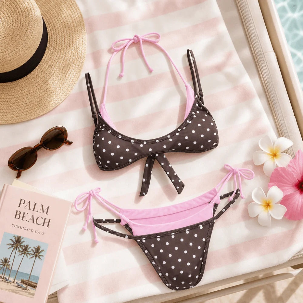 Cherry Blossom Bikini Set