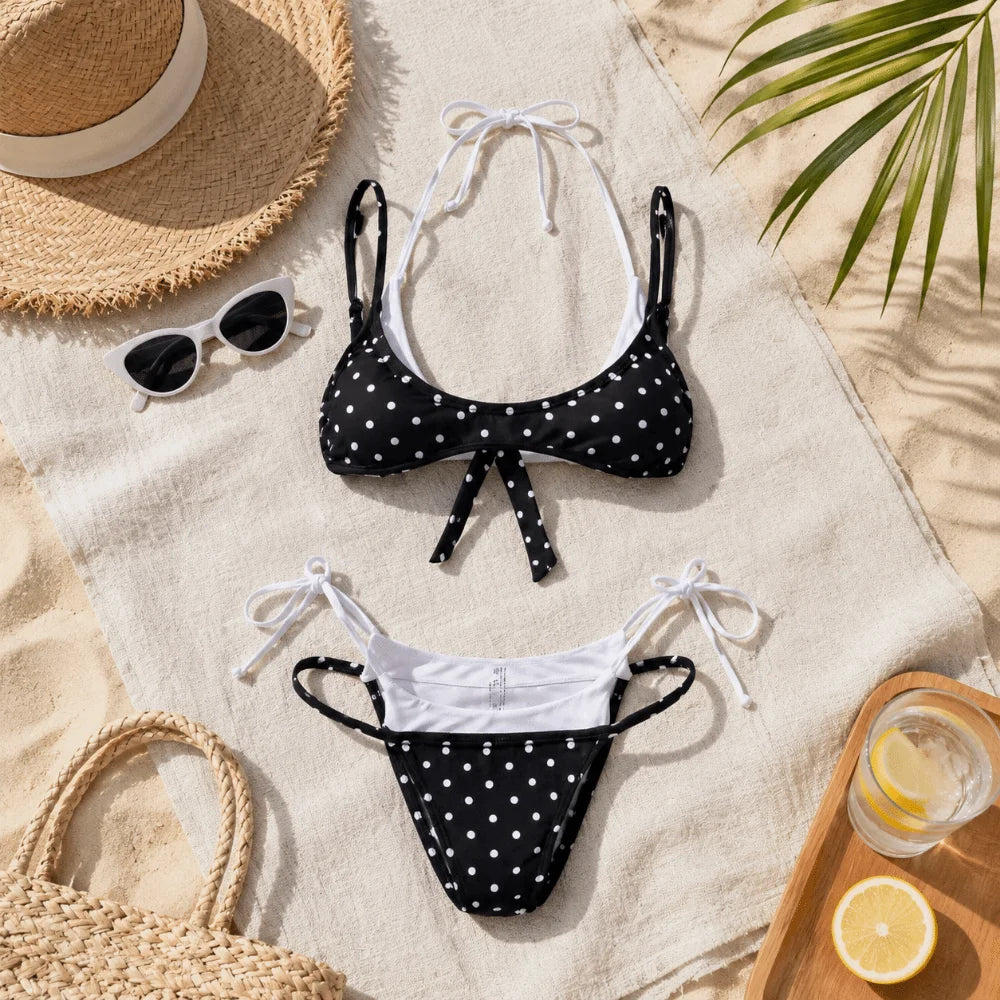 Cherry Blossom Bikini Set
